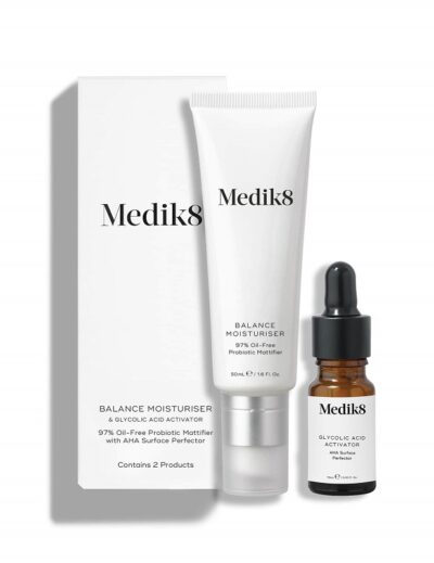 Medik8 Balance Moisturiser™ + Glycolic Acid Activator™ Duo (50 mL + 10 mL)